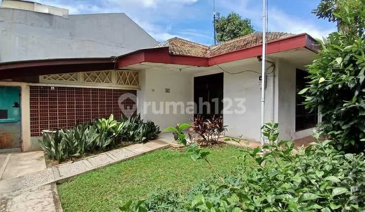 MURAH Rumah Lama Hitung Tanah di Lokasi Super Strategis Kawasan Cipete Cilandak Dekat Jalan Antasari & Cipete Raya