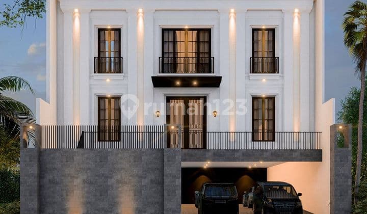 Rumah Cantik Baru Renovasi 3 Lantai di Kemang Jakarta Selatan