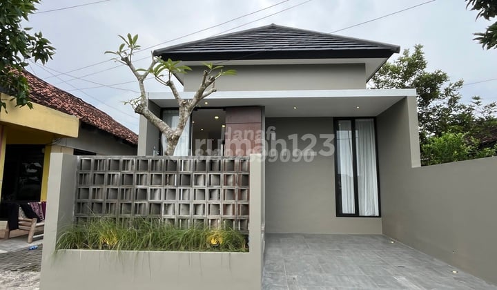 Rumah Jogja Dijual Full Furnish View Sawah Mobil Papasan