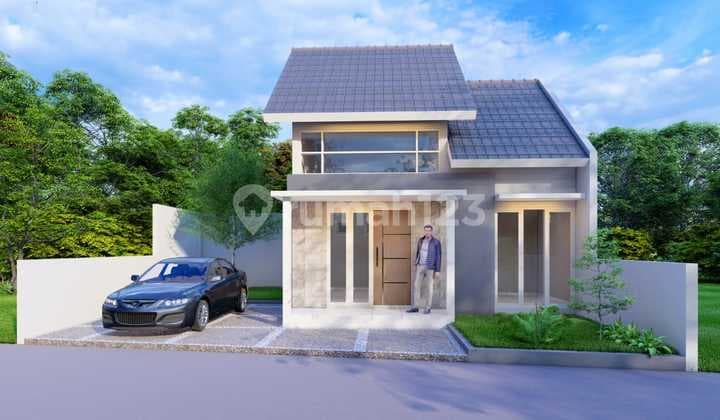 Rumah Jogja Dijual Barat Rs Atturots Desain Minimalis