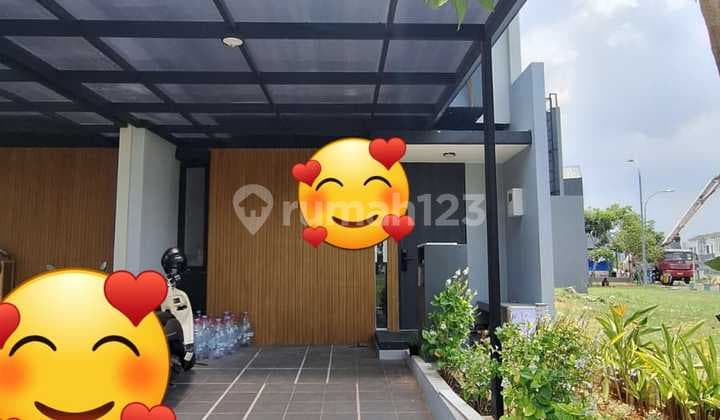 Rumah 2lantai Dan Attic Mahakam Signature Jgc Jakarta Garden City Cakung Jakarta Timur