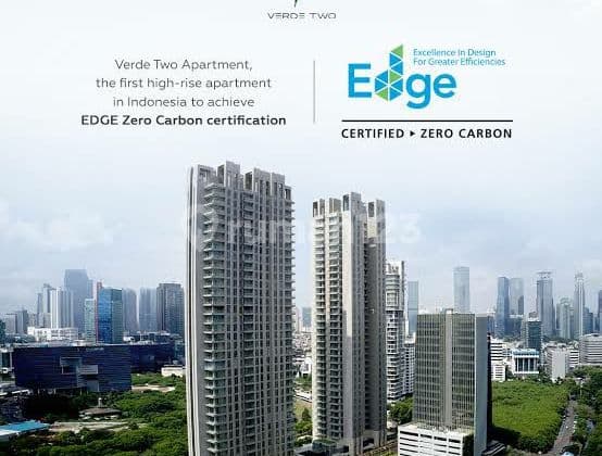 For Sale Semi-Furnished 2BR Verde Two Apartment in Kuningan, South Jakarta
