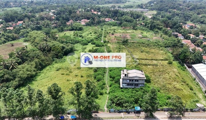 Dijual Tanah 4 Ha SHM Pinggir Jalan Di Tigaraksa, Tangerang