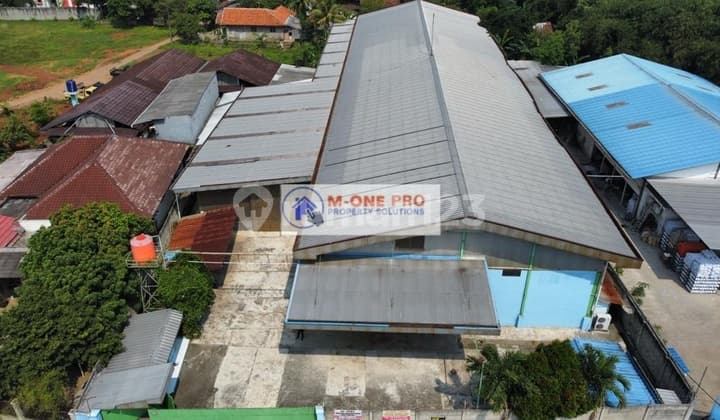 Dijual atau Sewa Gudang 2625 Mtr Siap Huni di Cikupa