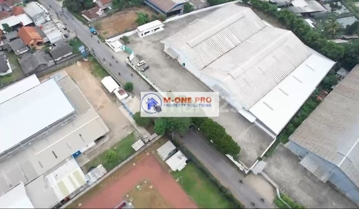 Dijual Gudang Baru 4730 Mtr Siap Pakai di Gunung Sindur