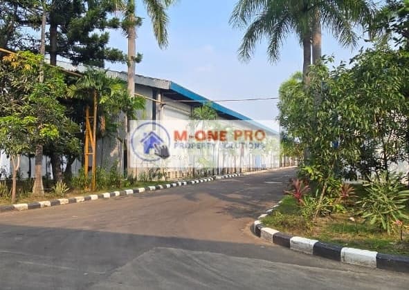 Disewakan Gudang 1.3 Ha Lagi Renov di Cikande
