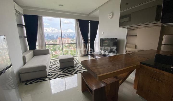 Dijual 1BR Kemang Mansion Furnished Lantai Tinggi