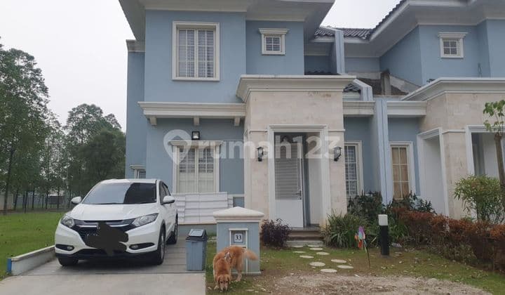 Daru Suvarna Sutera 2-Story Cluster House, Area 160m2, 3+1 Bedrooms, Excellent South-Facing, In Suvarna Sutera Tangerang.
