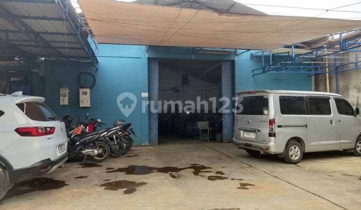 Dijual Bangunan Workshop/ Gudang Lokasi di Mustika Jaya Bekasi