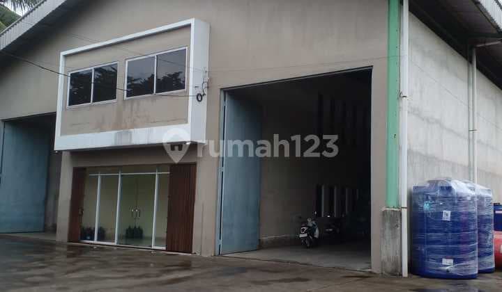 Akses Kontainer Gudang dan Kantor di Tigaraksa Tangerang Banten