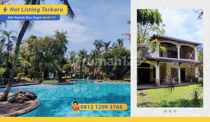 Jual Super Bu! Rumah Konsep Villa 300M2 di Graha Cinere!! Cantik Banget