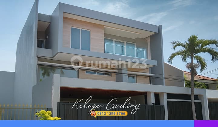 Rumah Baru Janur Elok Kelapa Gading Modern Minimalis