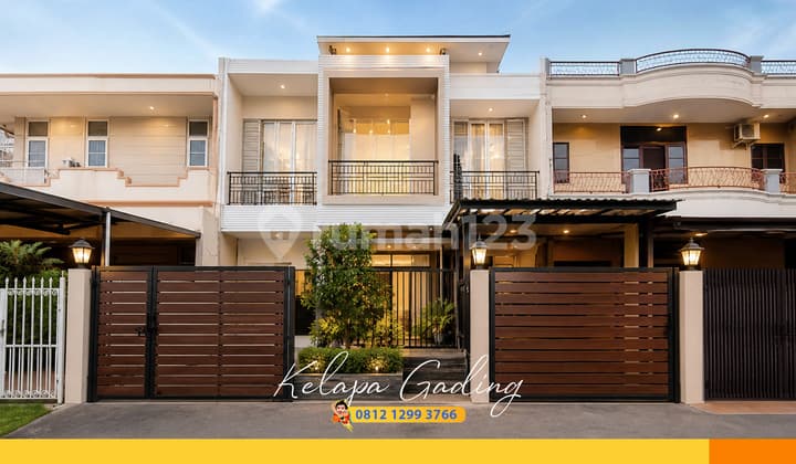 Murah! Rumah Cantik Renov Gading Kirana Kelapa Gading