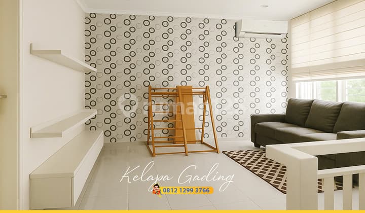 Murah!! Rumah 2 Lantai Cantik Kelapa Gading Permai