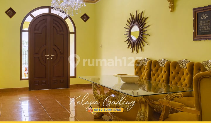 Murah!! Rumah Konsep Jawa Kelapa Gading Komplek Janur