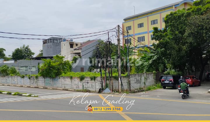 Kavling land in Kelapa Gading for Business/Shophouse Greaaat
