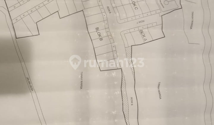 Dijual take over lahan kompleks perumahan di Sentul City Bogor