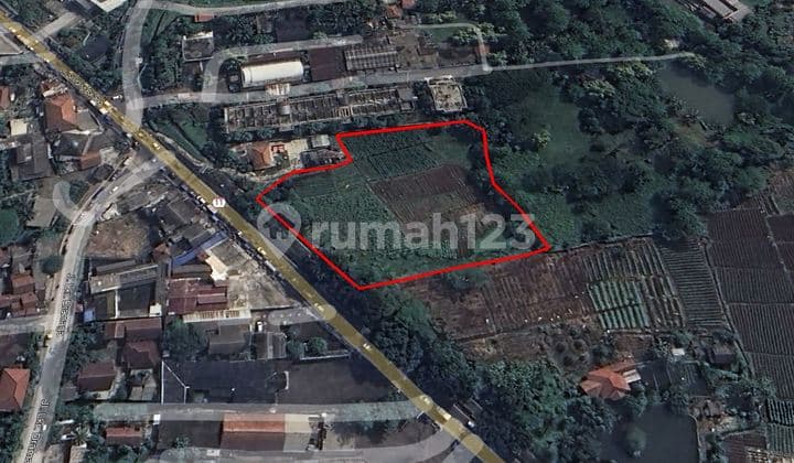 Tanah dekat kampus IPB Dramaga di jalan Raya Dramaga Bogor