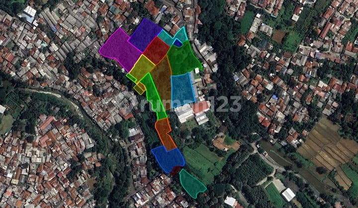 Tanah siap bangun di dekat bendungan Katulampa Bogor