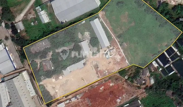Land in the industrial area of Mount Sindur, Bogor