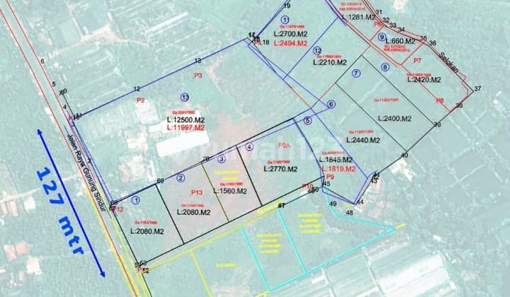 Dijual Tanah di Gunung Sindur Dekat Akses Transportasi