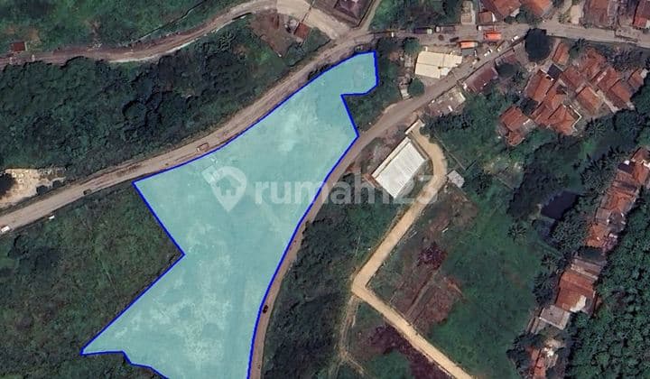 Land on Jampang Raya Street, Gunung Sindur - Bogor