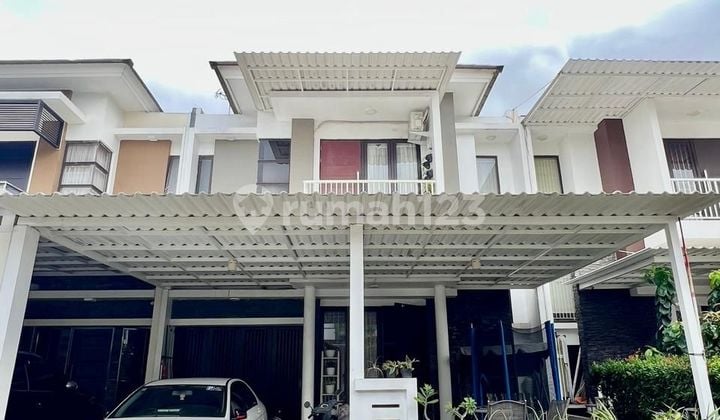 Rumah 2 Lt Sudah Renov Full Furnished Cluster Asera South East Harapan Indah Bekasi