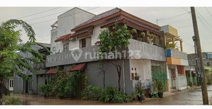 Rumah Hook 2 Lantai Siap Huni,bebas Banjir Harga Murah Dibawah Pasaran Di Perumahan Taman Rahayu Regency,setu,kabupaten Bekasi