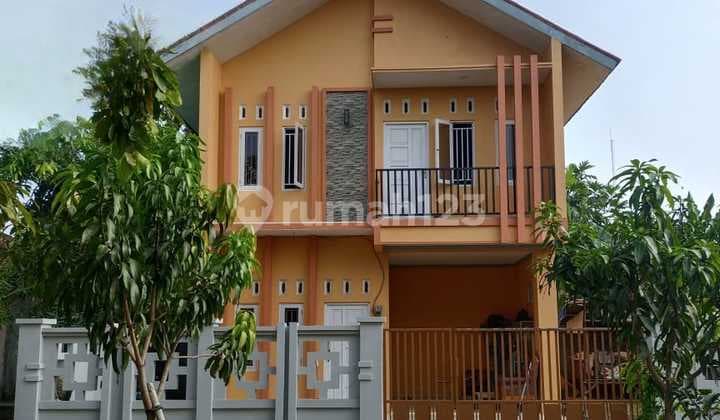 Rumah 2 Lantai Siap Huni,Bebas Banjir Harga Murah di Cilebar Desa Kertamukti,Cilebar,Kabupaten Karawang