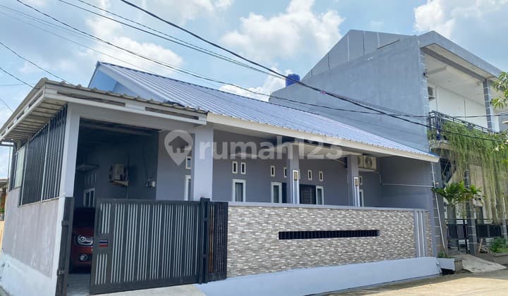 Minimalist house, Semi-furnished, Flood-free, Cheap price below market rate in Sagara Makmur, Tarumajaya, Bekasi