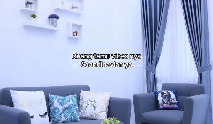 Dijual Rumah Cantik 2 Lantai Furnish di Mutiara Gading City