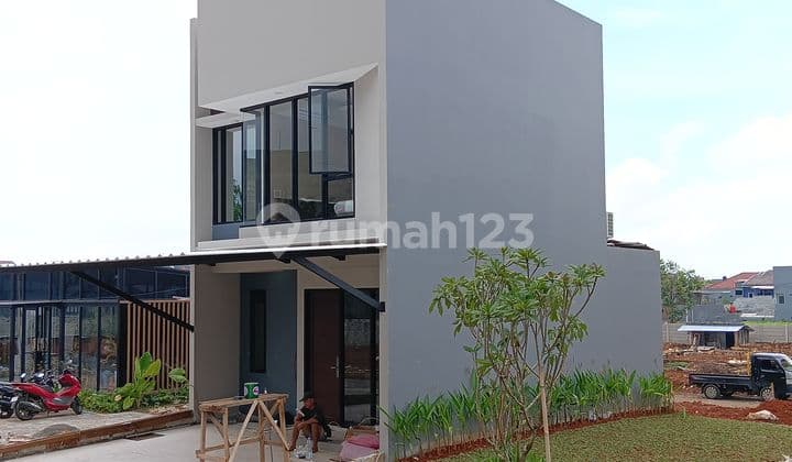 Rumah Mewah Tropical Modern 2lt Di Cipayung, Strategis Bbs Banjir