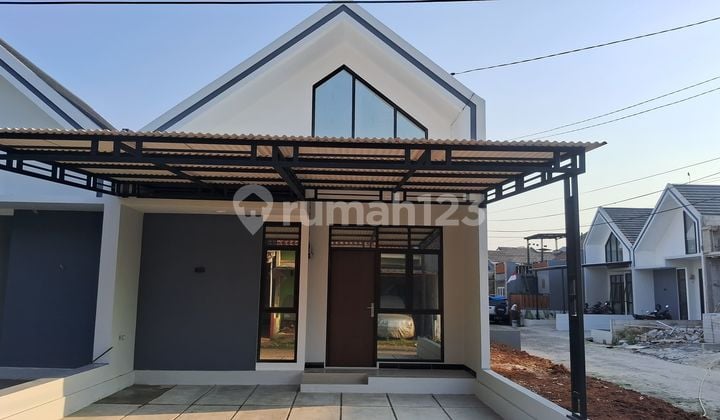 Rumah Ready tanpa DP Free biaya² desain Scandanavian bbs banjir