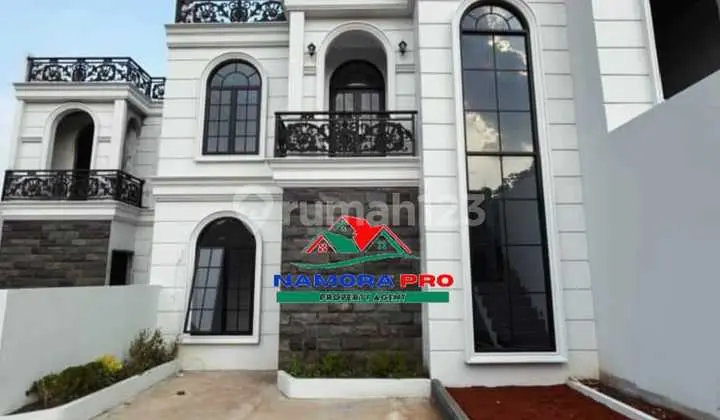 Rumah Baru American Clasik 2.5lt Di Cimanggis,depok Bebas Banjir