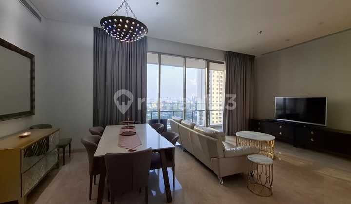 For Rent: Pakubuwono Spring Apartment, 2 Bedrooms Furnished, Size 148 m² in South Jakarta.