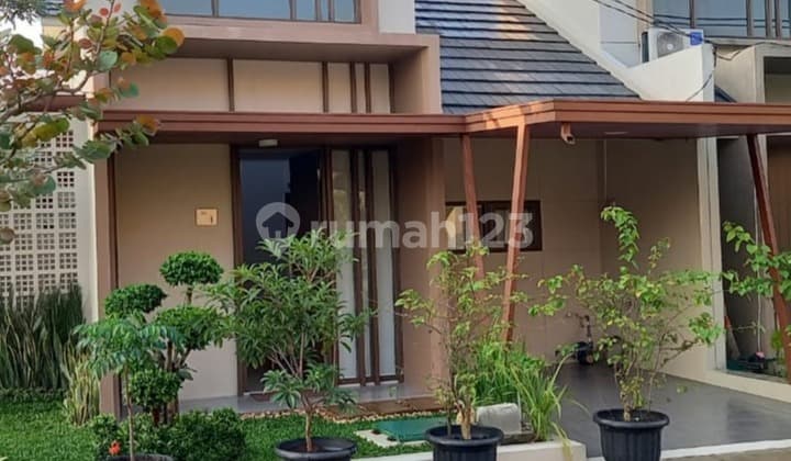 Rumah Hoek Cantik aesthetic di Springhill yume lagoon, Cisauk