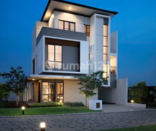 Hoek House 3 Floors 189M 4BR Maninjau Asya Jgc Jakarta Garden City