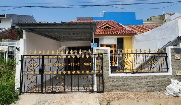 Harga Jual Nego Rumah 1 Lantai Dekat Harapan Indah, Dilengkapi Kitchen Set, Kondisi Rapi Bagus Dan Siap Huni