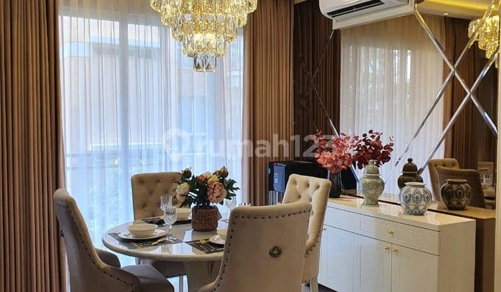 Apartemen The Primrose Condovilla 3 Kamar Tidur Hoek Furnished Bagus Dan Sangat Lengkap Di Summarecon Bekasi