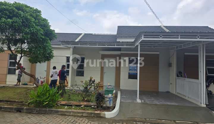 Jual Cepat Rumah 1 Lantai Kondisi Bagus Bebas Banjir di Srimaya Residence Dekat dengan Kota Wisata