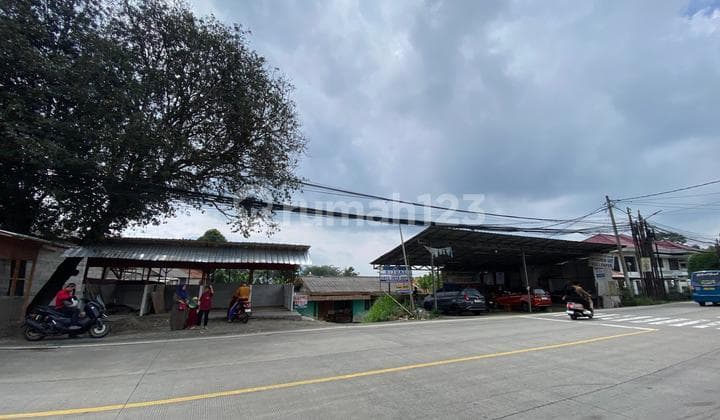 Tanah Lokasi Strategis Pinggir Jalan di Jl Raya Ciawi Bogor