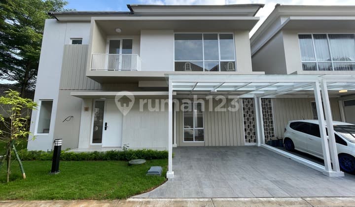 Rumah Hoek 19x10 New Alma Montana Village Gading Serpong