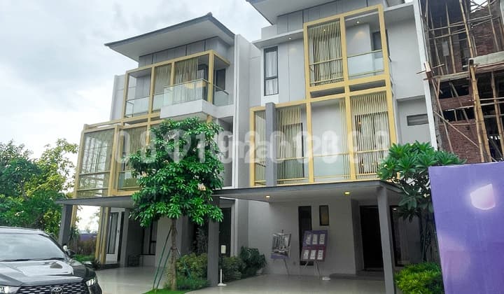 Rumah 3 Lantai Klasik Modern Cluster Eonna BSD Gading Serpong