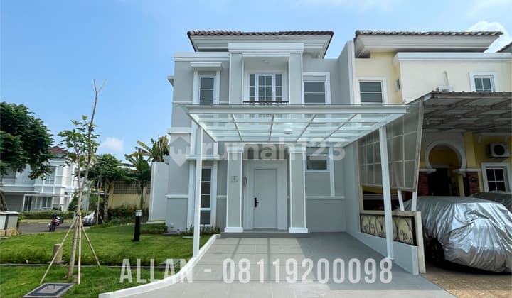 Dijual Rumah Hook Luas 250 Cluster Alicante Gading Serpong Bsd