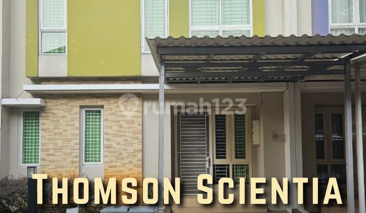 Dijual Rumahmurah Cluster Thomson Scientia Gading Serpong