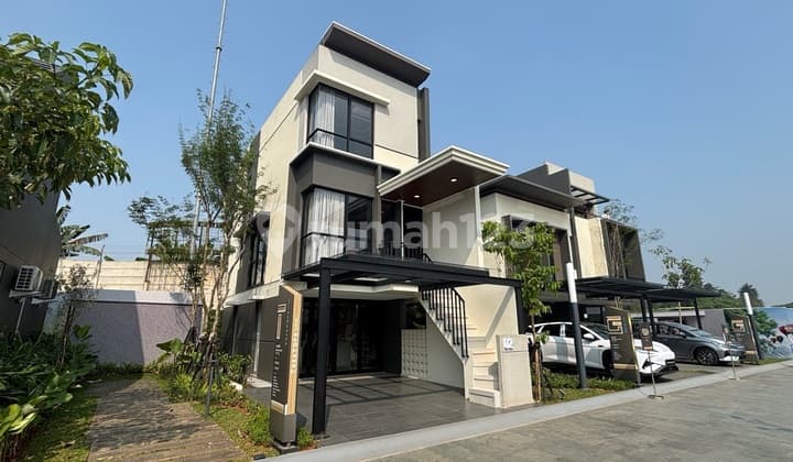 Dijual Rumah Modern 3 Lantai Treetops Park Serpong Tangerang