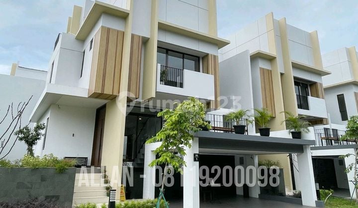 Dijual Rumah Attic 3 Lantai Cluster Blizfield Zora Bsd Serpong