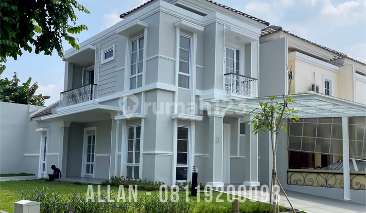 Rumah Hoek Paling Murah Bisa Kpr Cluster Alicante Gding Serpong