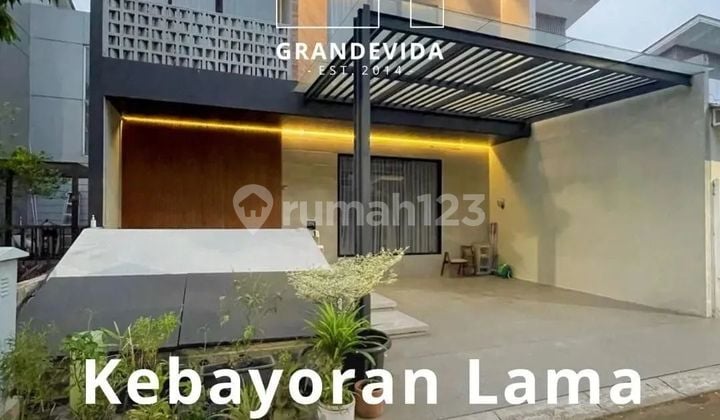 RUMAH SANGAT TERAWAT SIAP HUNI KEBAYORAN LAMA JAKARTA SELATAN