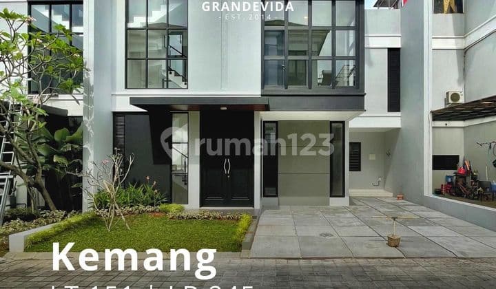 RUMAH BARU DALAM TOWN HOUSE DI KEMANG JAKARTA SELATAN